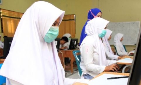 siswa belajar mengajar tatap muka