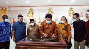 Herman Deru resmikan vihara palembang