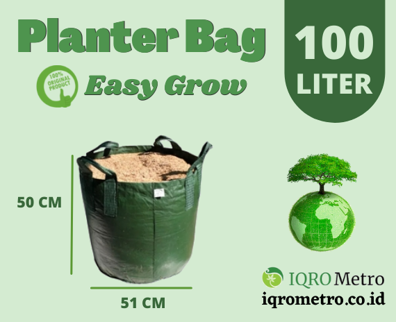 Planter Bag Easy Grow 100 Liter