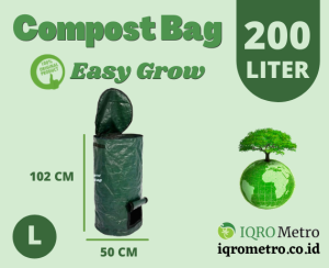 Compost Bag Easy Grow 200 Liter - L