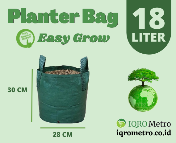 Planter Bag Easy Grow 18 Liter